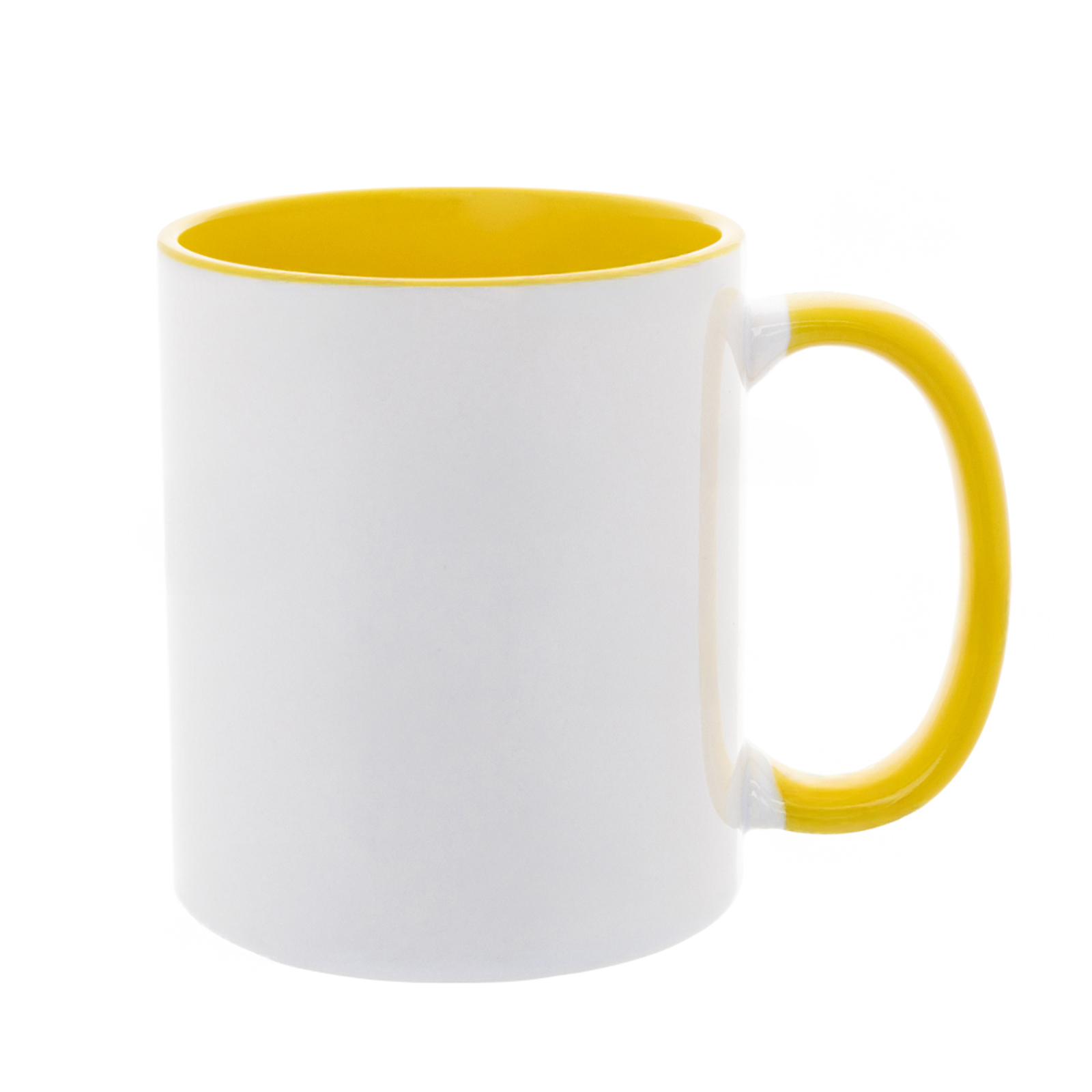 жовта чашка